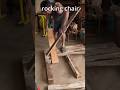 Pallet planks turn into a Rocking Chair #woodscraft #carpentry #wood #diy #woodworking #classicwood