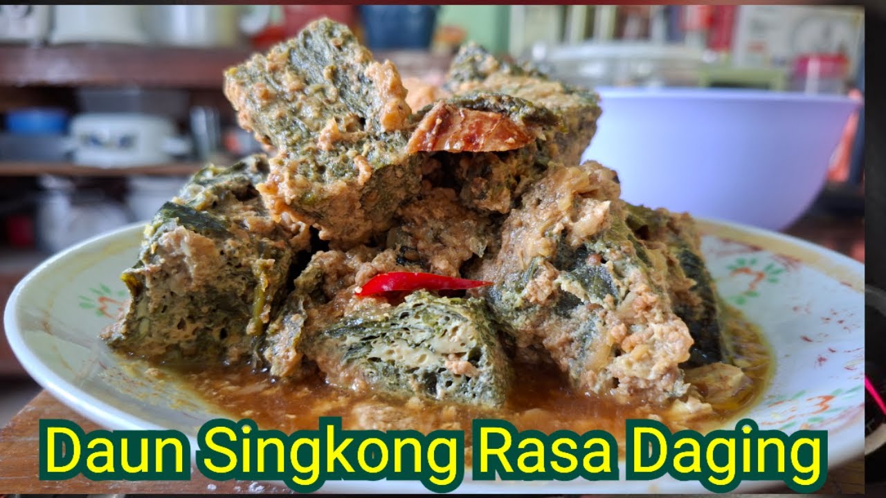 BISTIK DAUN SINGKONG
