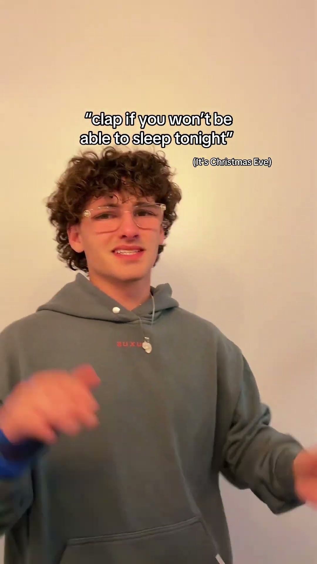 twas’ the night before christmas…