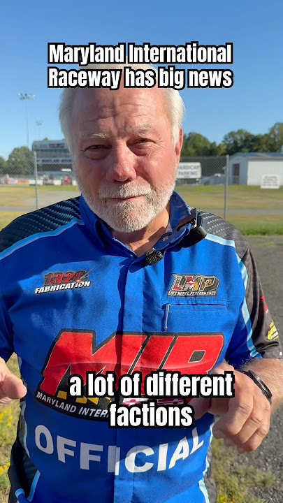 Maryland International Raceway Has Big News!