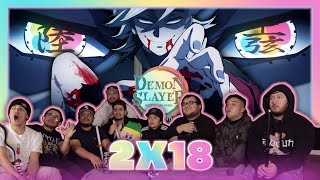 SEASON FINALE!!! DEMON SLAYER 2X18 REACTION!!!!! | "NO MATTER HOW MANY LIVES"