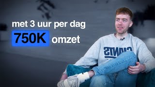 Hoe Gijs met 3 uur per dag 750K omzet bereikt met verkopen op bol.com