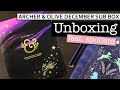 UNBOXING THE ARCHER & OLIVE DECEMBER SUBSCRIPTION BOX 💜 A&O Dec sub box reveal | Stationery haul