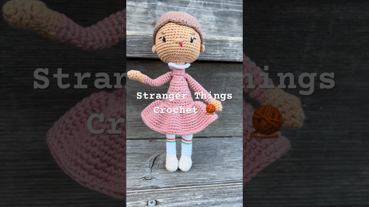 Eleven 🧶 Stranger Things 🧶Crochet Kit 