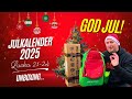 GOD JUL! Unboxing av Julkalender (lucka 21-24) 2025! Vad får vi i Julaftons lucka??