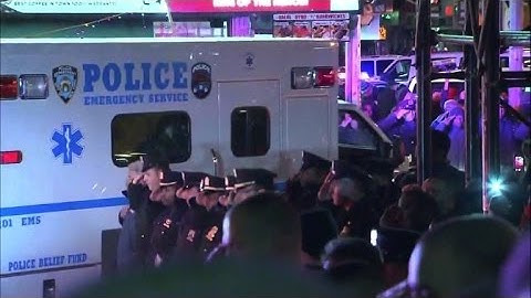 Tödliche Schüsse auf zwei Polizisten in New York