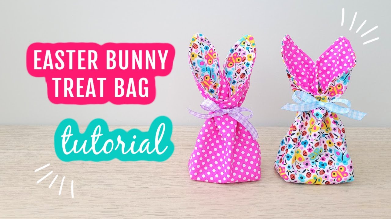 Easter Bunny Treat Bags #bunnytreatbag #easterbunny 