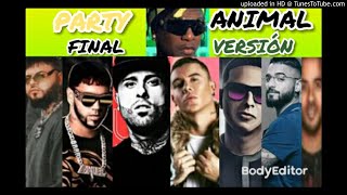 CHARLY BLACK PARTY ANIMAL (OFICIAL LATIN FULL REMIX) FT FARRUKO ➕ ANUEL AA ➕ NICKY JAM ➕ KEVIN