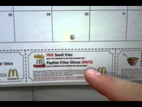 $ 80  in FREE McDONALDS COUPONS – BUY UR MEAL W an ARCH CARD