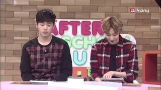 After School Club-Aron Twerking On The Show 엉덩이 흔들기 춤추는 Aron