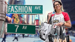 I went fabric shopping in New York City! Garment District Fabric Haul