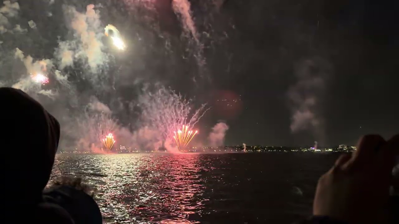 Australia Day Fireworks 2026 🎆 | Langley Park, Perth 🇦🇺