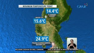 Weather update as of 6 25 p m Feb 20 2022 24 Oras