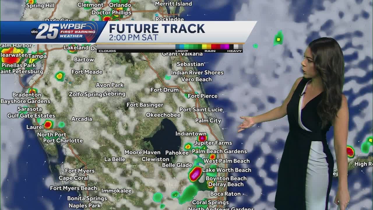 Hot, humid and storms this weekend across South Florida - YouTube