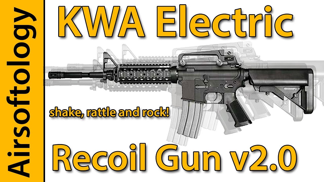 Electric Recoil Gun (AEG) v 2.0 KWA SHOT Show 2014 Airsoftology