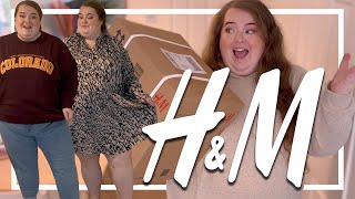 NEW IN FOR AUTUMN H&M+ HAUL | plus size fall fashion try on | 2022