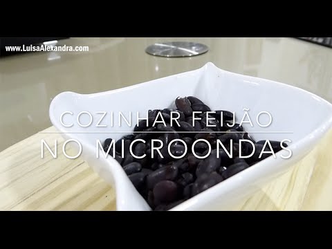 Cozinhar Feijão no Microondas • www.luisaalexandra.com