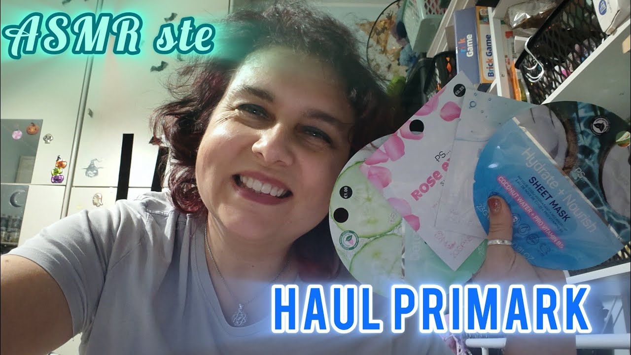 👉 Spendo da Primark 🛍️ | ASMR Haul Parlato & Suoni Soddisfacenti