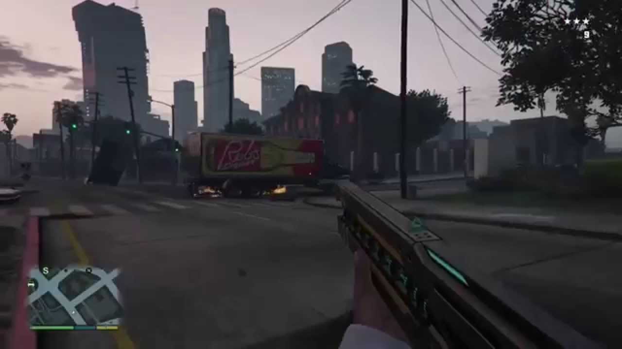 Grand Theft Auto 5 Xbox One How To Get The Railgun In Storymode YouTube