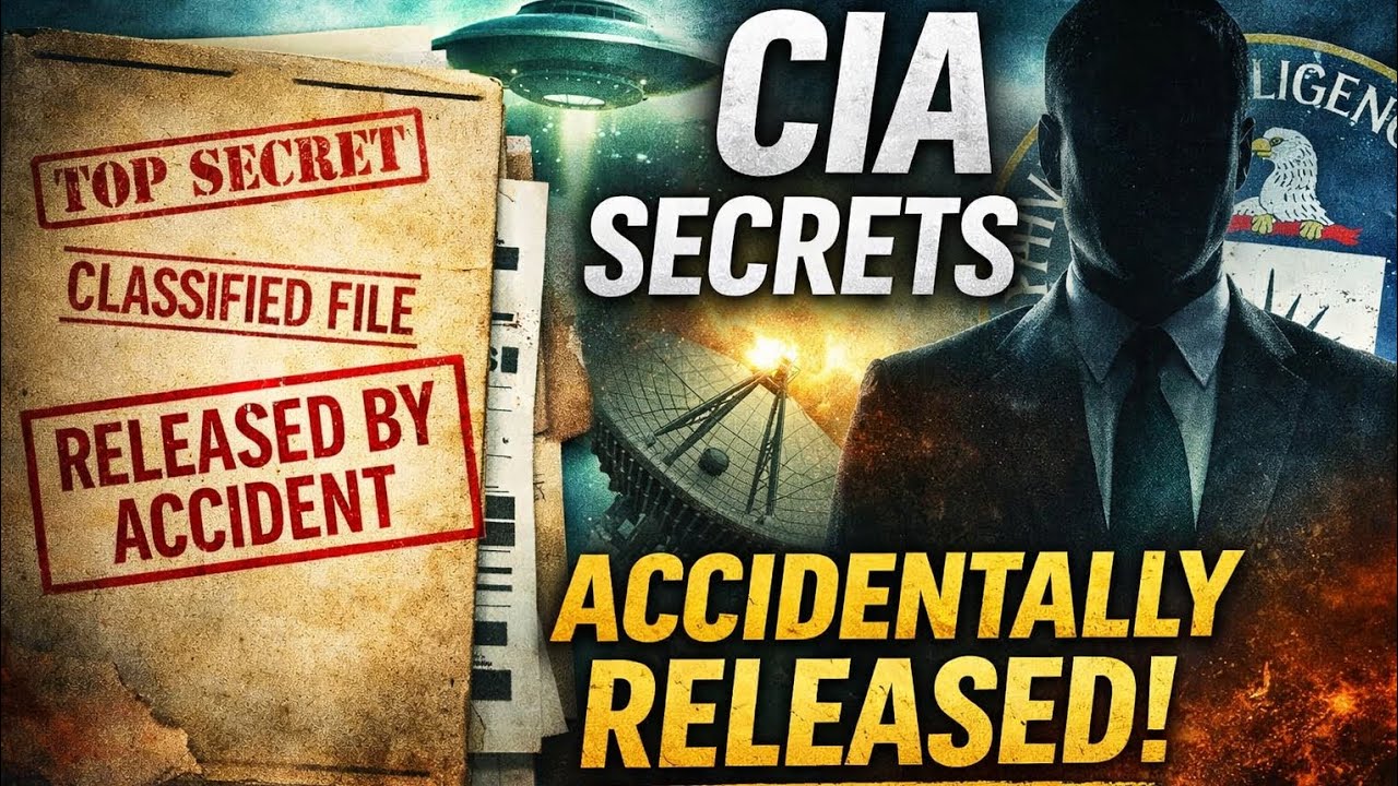 CIA Secrets Accidentally Released – Declassified File Reveals Hidden Operations & Experiments