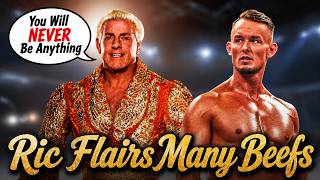 Why Did Ric Flair Have Beef With So Many Wrestlers