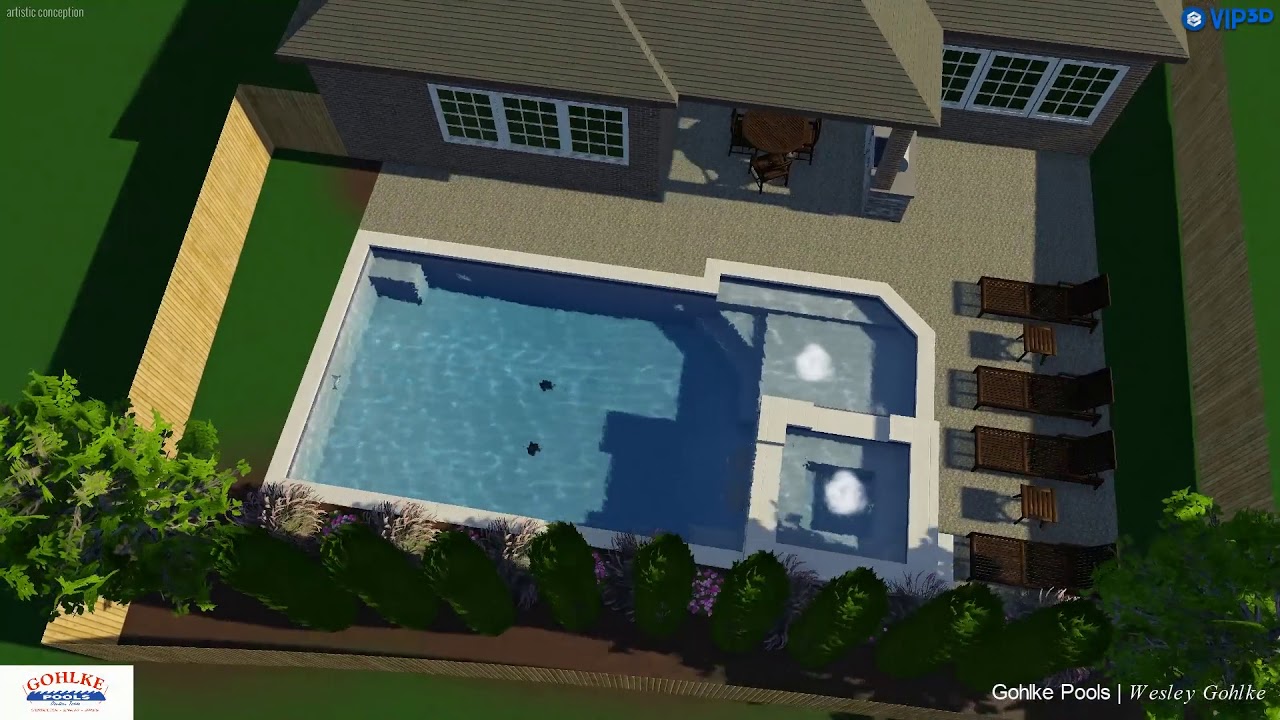 Gohlke Pools Custom Pool Designs - YouTube