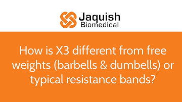 How is X3 different from free weights (dumbbells and barbells) or typical resistance bands?