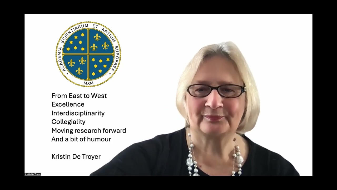 European Academy Elections 2025 Kristin De Troyer