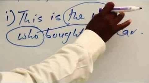 THE RELATIVE PRONOUN PART 2