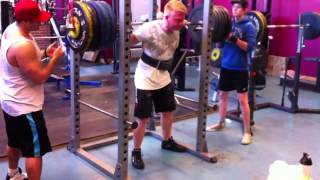 Heavy Squat Session Week 5 Cube method