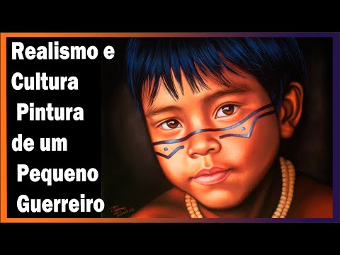 Realismo e Cultura: Pintura de um Pequeno Guerreiro