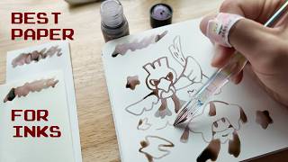 Tomoe River vs Midori vs Bleed Proof Paper โฆ Fountain Ink Comparison & Science Explaination