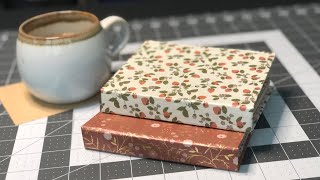 How to make Mini Seasonal Recipe Books with dividers ( cricut app) coil bound. screenshot 4