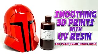 Removing Layer Lines with UV Resin