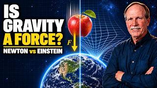 Is Gravity a Force? Newton, Einstein and What We Measure