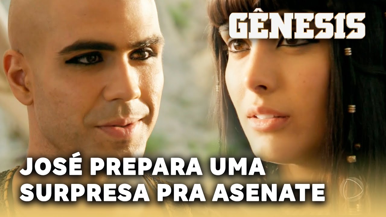 NOVELA GÊNESIS: José prepara uma surpresa pra Asenate, com ajuda de Abumani