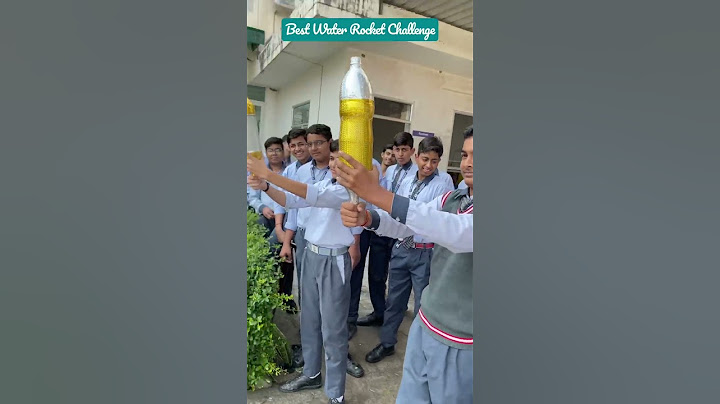 Best Water Rocket Challenge Vinay and Roonak #shorts #waterrocket #learnandfun #scienceexperiment