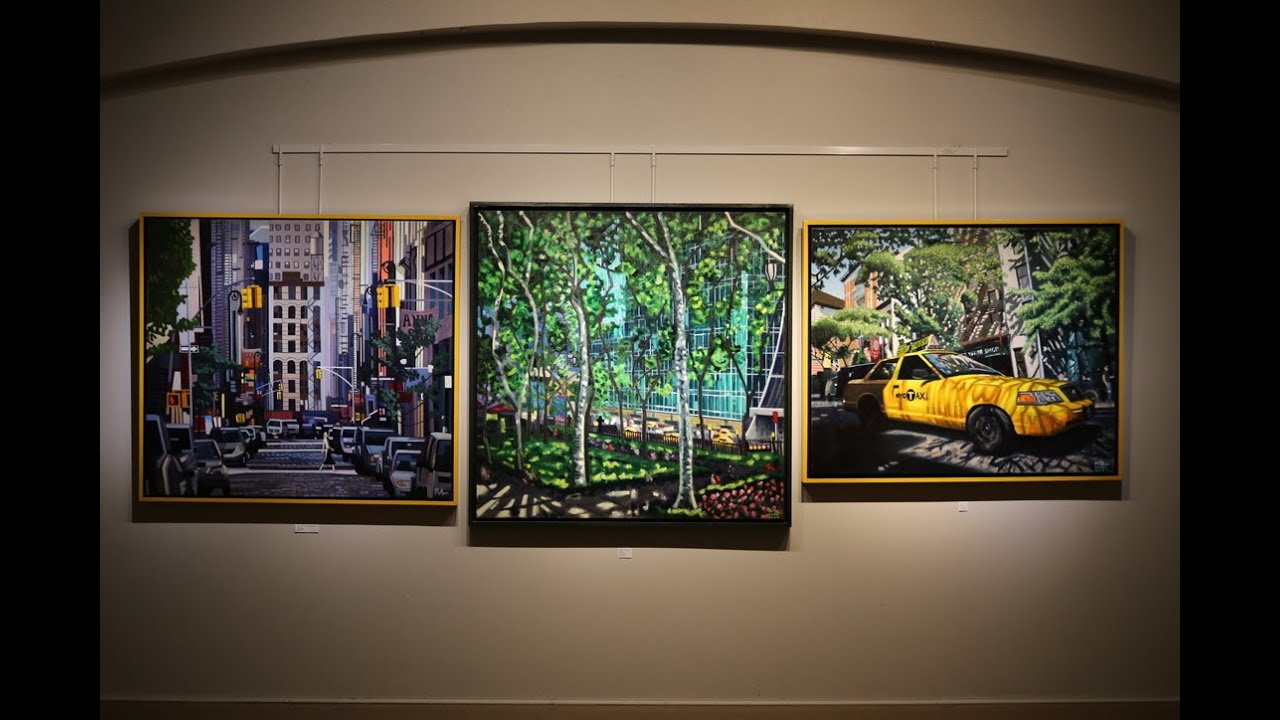 Mike Rohner MIKE ROHNER - STREETS OF NEW YORK - Solo Show of 32 original oil ...