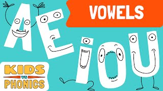 Short Vowels | a, e, i, o, u | Fun Phonics | Learn to Read | Kids vs Phonics