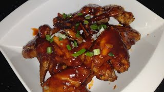 BBQ sauce wings recipe