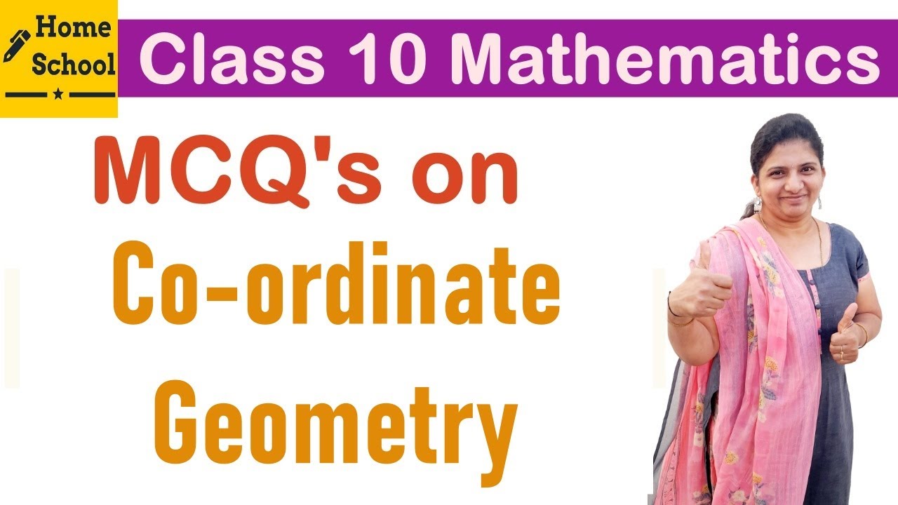 Mcq's on Co-ordinate Geometry Class 10 Mathematics - YouTube