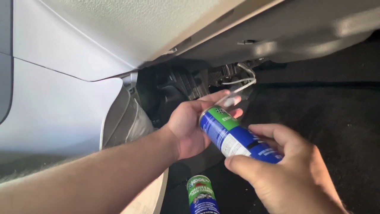 Hyundai Sonata AC Evaporator cleaning from Bad Odor Mold YouTube
