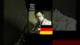 Nick, gritos de dolor, Doblaje Aleman #l4d2 #left4dead2
