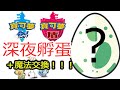 【寶可夢劍盾】深夜孵蛋！＋魔法交換會～奇跡連連