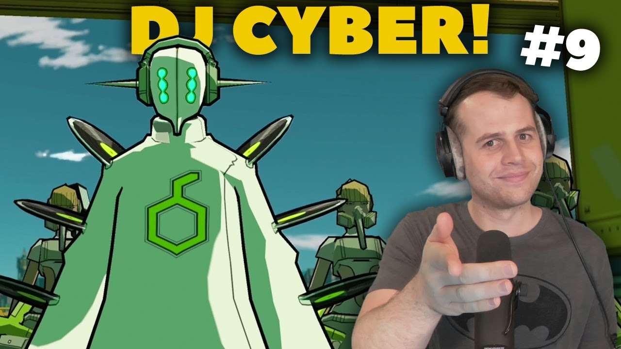 DJ CYBER! - Bomb Rush Cyberfunk - Part 9 | Let's Complete! - YouTube