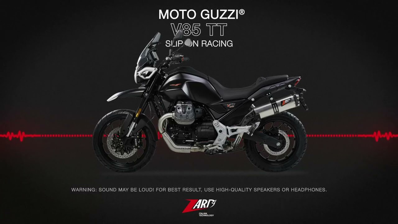 MotoGuzzi(モトグッチ) V85TT (2025-) レーシングスリップオンマフラー 