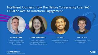 Intelligent Journeys: How The Nature Conservancy Uses SAS' CI360 on AWS to Transform Engagement
