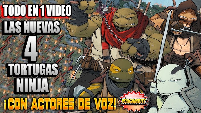 Videocomic: Tortugas Ninja El Último Ronin 💀 Película Completa con  Actores de Voz 💀 YouGambit 