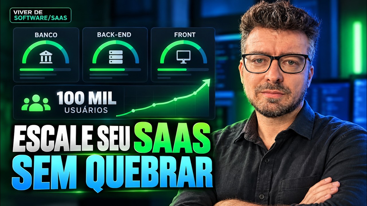 Viver de Software/SaaS: Como ESCALAR Seu SaaS Sem QUEBRAR | O Que Você PRECISA Saber