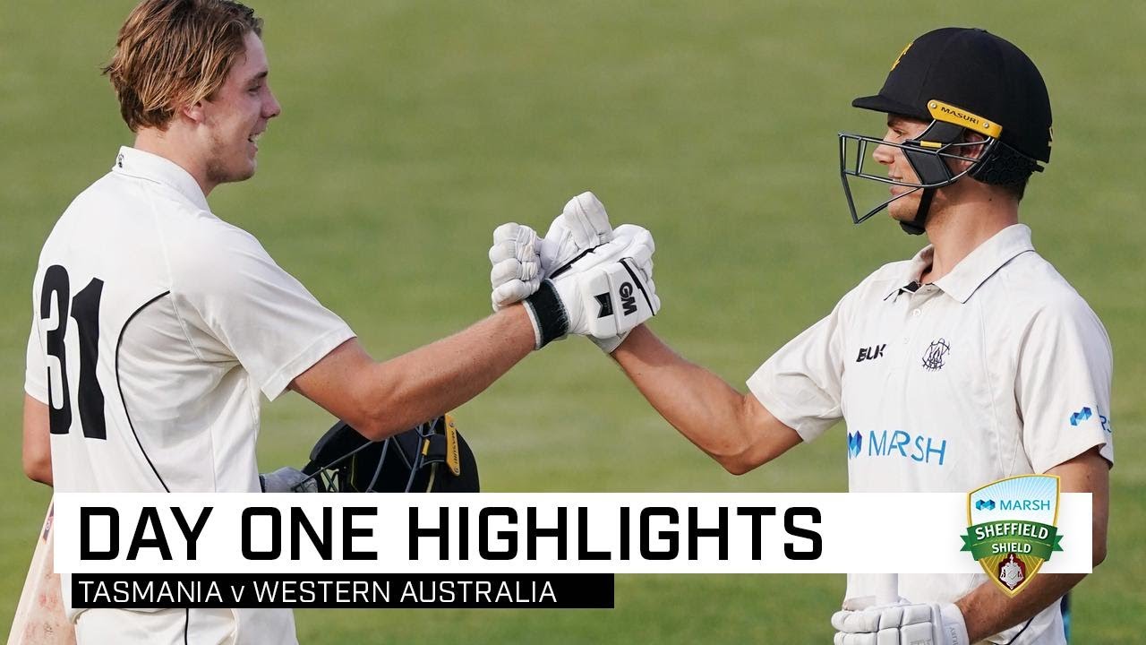 Green ton gives WA upper hand over Tasmania | Marsh Sheffield Shield 2019-20